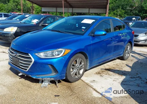 2018 Hyundai Elantra Sel z USA, uszkodzony, nr VIN 5NPD84LF6JH214562